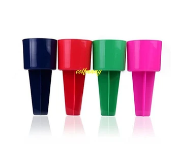 

10pcs/lot Free shipping 20*10.5cm colorful Beach Cup Holder beach spiker