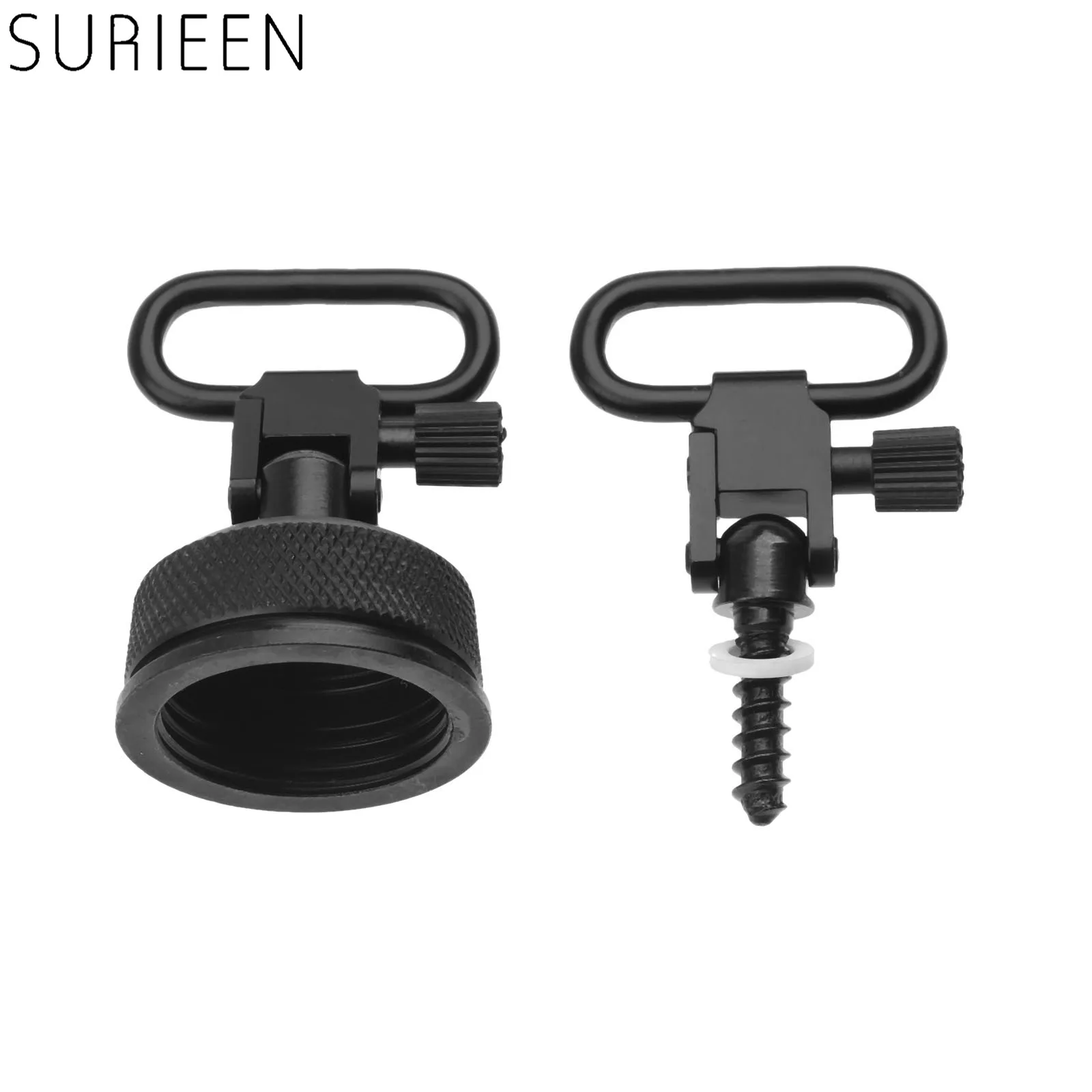 

SURIEEN 1" Quick Detach Remington 870 Express 12 GA Sling Mounting Set Magazine Cap Swivel Adapter Stud Hunging Gun Accsssories