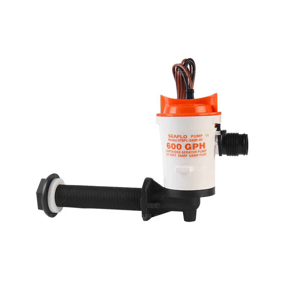 SEAFLO 600 GPH Marine Boat Livewell Tanks 12 Volts DC Bait Pumps
