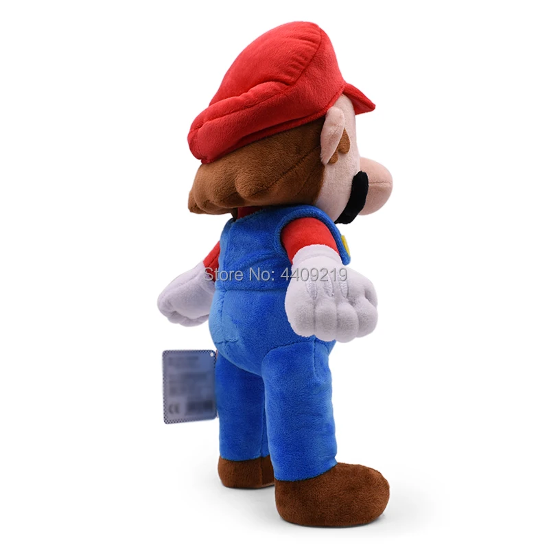 37 см Super Mario Bros стоя Red плюшевая игрушка мягкая кукла Peluche дети малыш|Персонажи