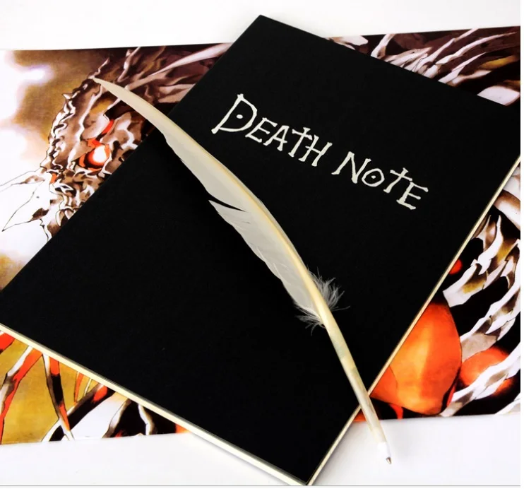 Death Note Action Figure Printed Death Note L Cosplay Notebook Toy 