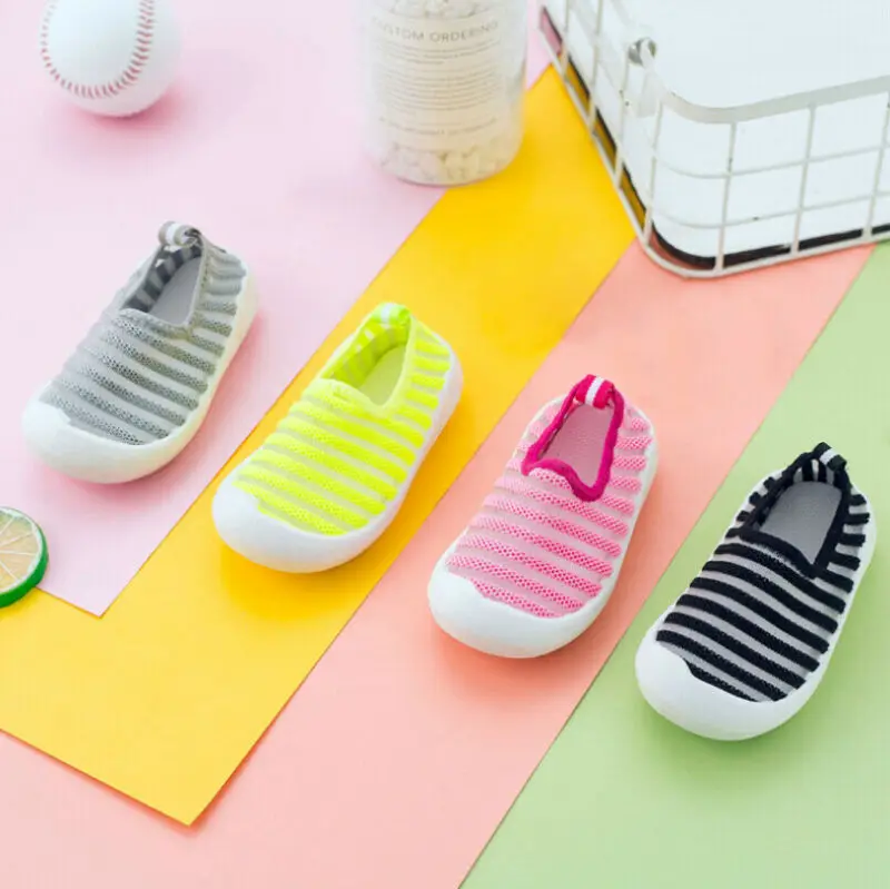 

Newborn Infant Baby Kids Sandals Prewalker Non-slip Breathable Mesh Net Shoes