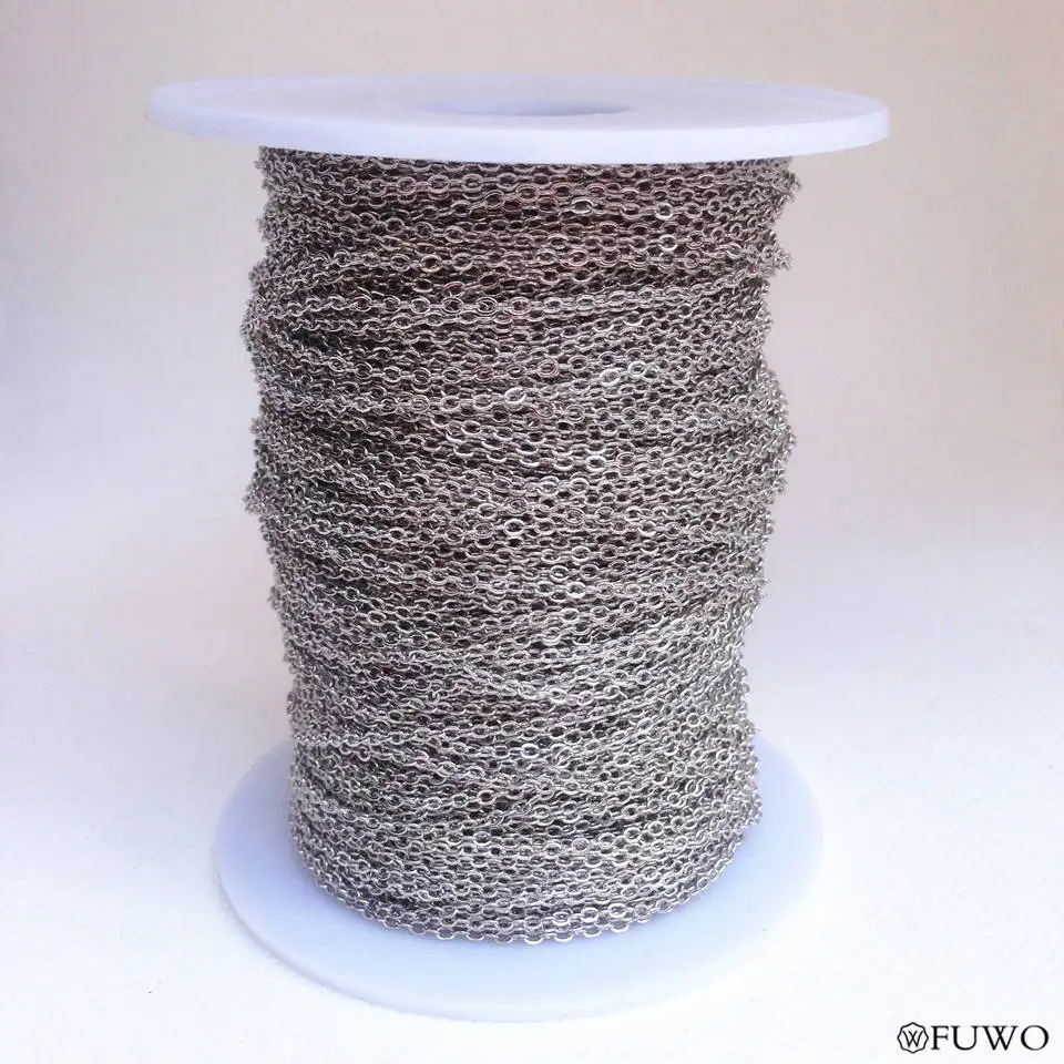 Brass Round O Chain 9