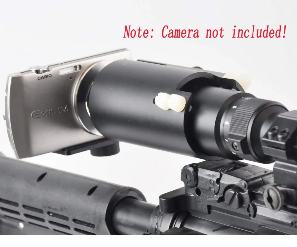Scope Cam Adapter Scope Camera Mount for Rifle Scope, Gun Scope, and