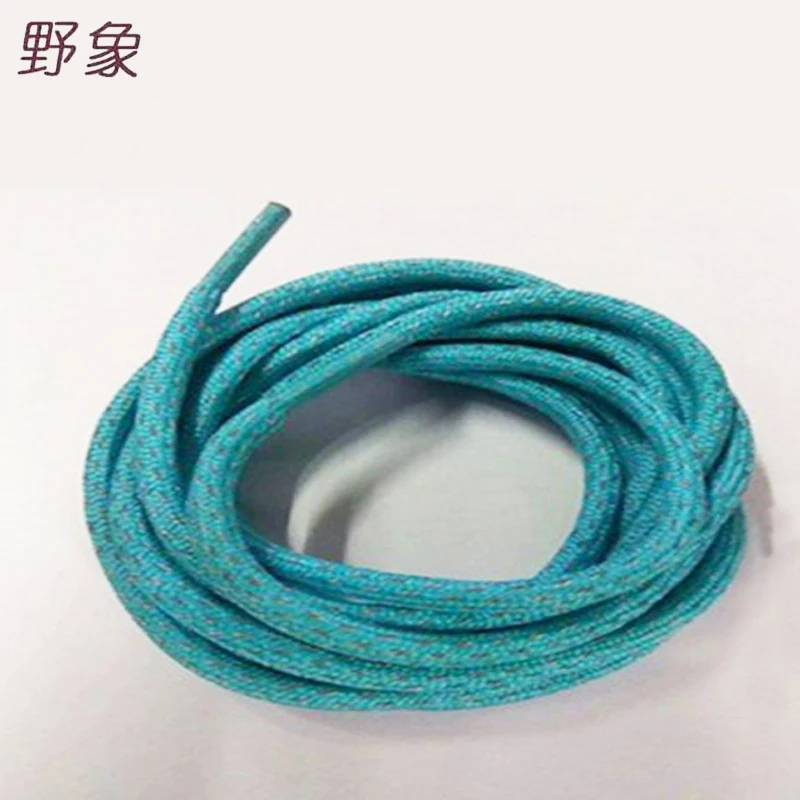 

new style originality reflective patchwork shoelaces design for night runner people walk at night strings shoe lace women men
