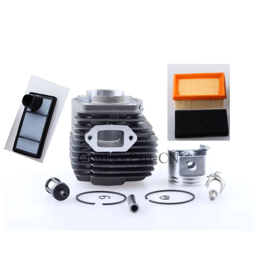 

49mm Cylinder W/ Fuel Air Filter & Piston Rebuild Kit for STIHL TS400 TS 400 Chainsaw Engine Free Shipping