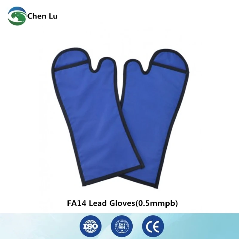 gamma ray and x ray protection 0.5mmpb Veterinary lead gloves