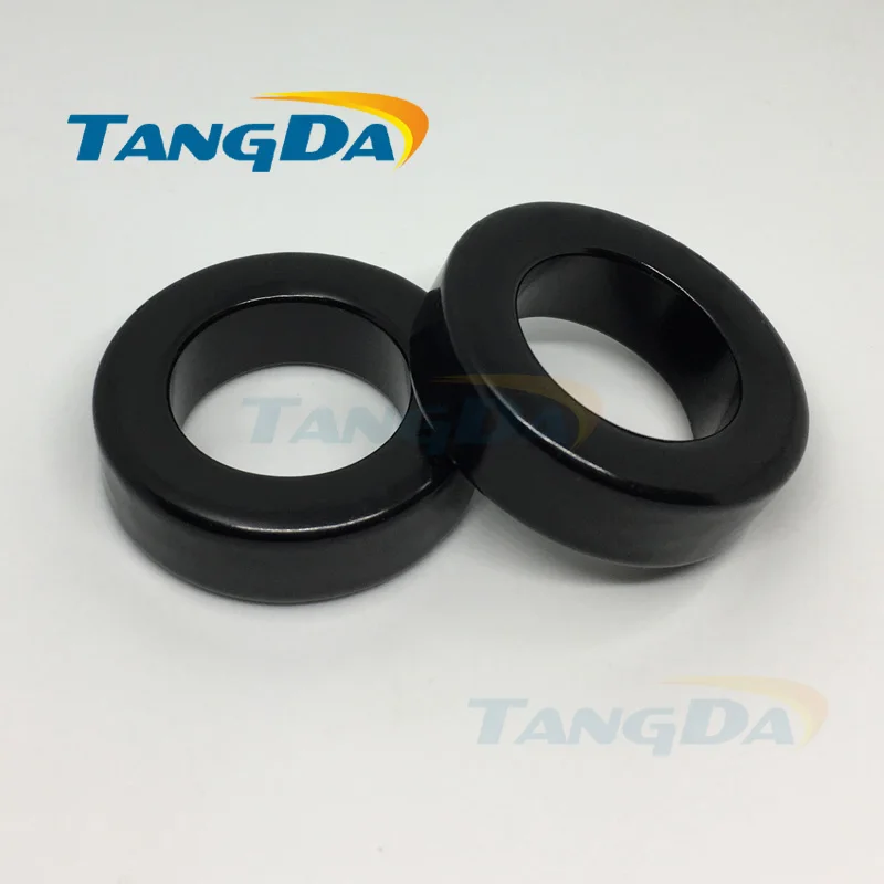 

Tangda sendust FeSiAl KOOL MU toroidal cores 77326-A7 77326A7 OD*ID*HT 36*21.5*11.5 mm 26u Wave filtering Magnetic Materials A.