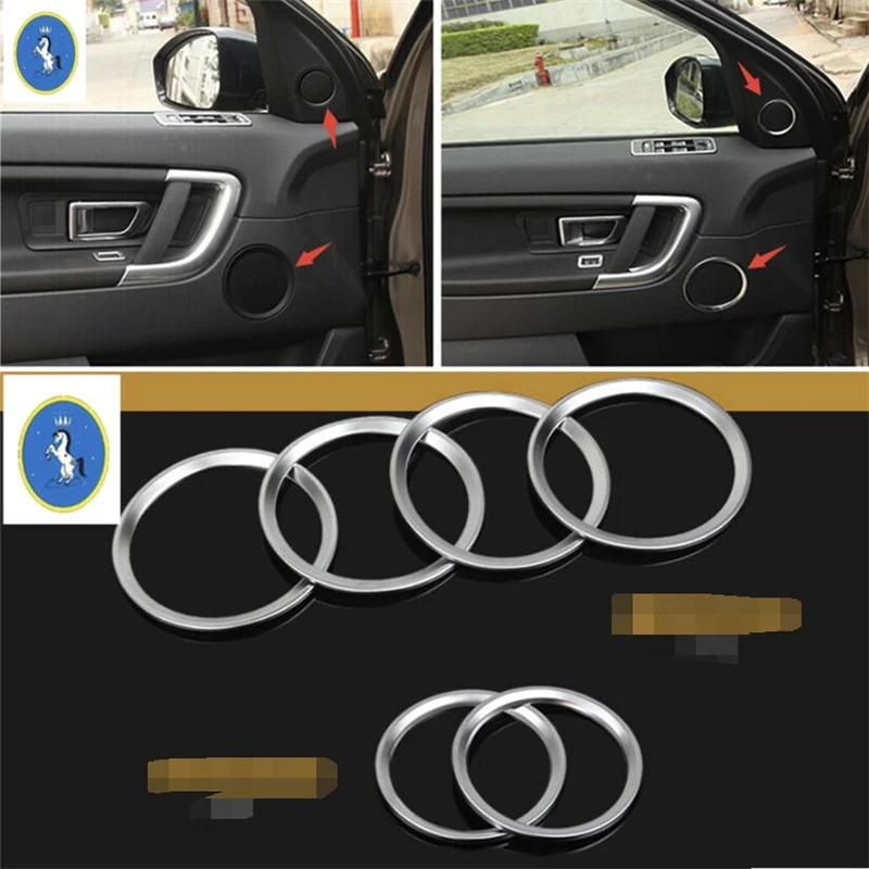 

Yimaautotrims Side Door Stereo Speaker Audio Loudspeaker Cover Trim For Land Rover Discovery Sport 2015 - 2019 Auto Accessory
