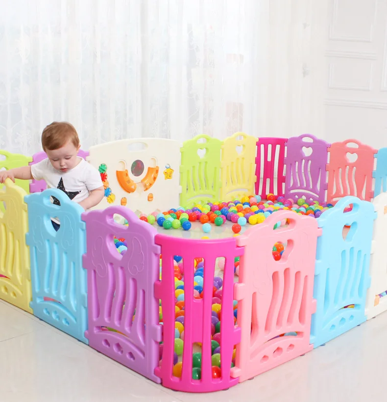Baby Game Play Fence Indoor Safe Protection For Baby Toddler Baby Kids Activity Walking Fence Playpen