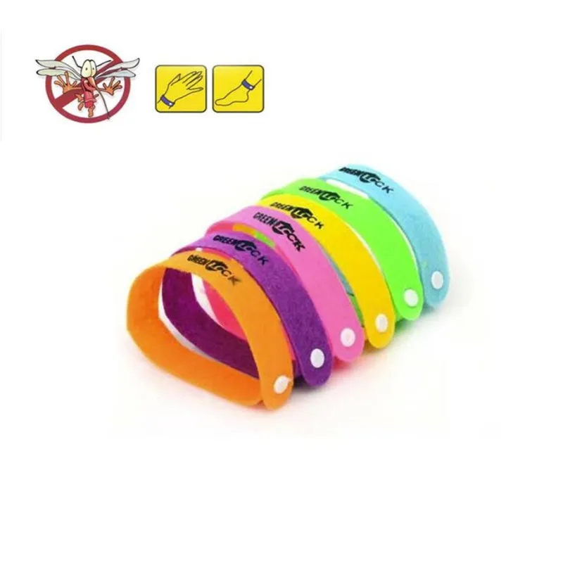 

Outdoor Non-toxic Mosquito Pest Bracelet From Mosquito Repellent Bracelet Baby Child care (Color: Multicolor)10pcs
