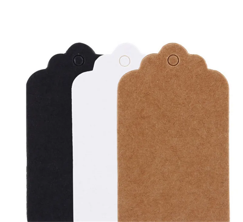 

100pcs/lot Kraft Dragee Black Box Tag Cardboard Box Wedding Birthday Candy Gift Packaging Flower Box Gift Bags Wrapping Supplies