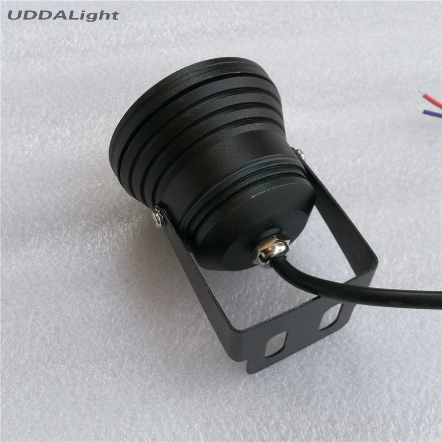 Ip65 led 10 Вт светодиодный проектор 12 в черный/серебристый 12 В Светодиодная лампа наружного освещения