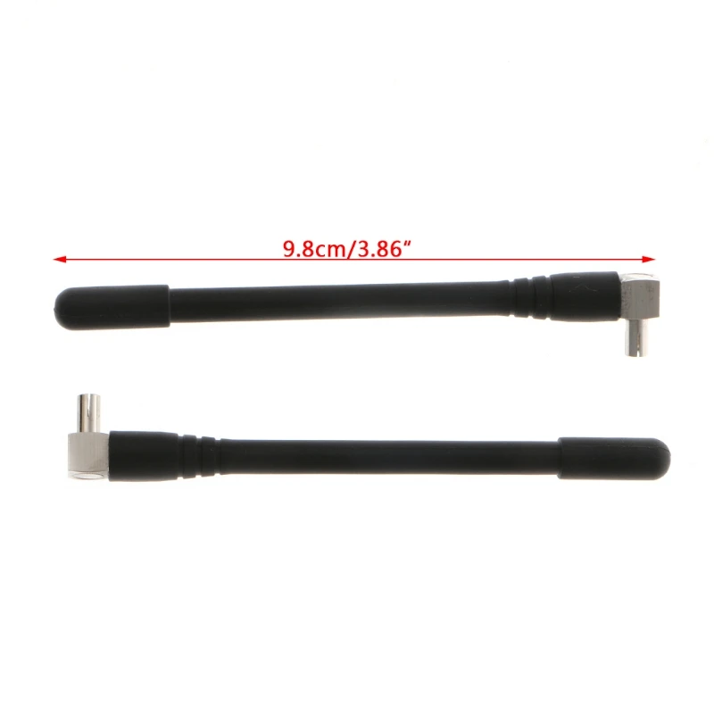 

2 Pcs GSM 2.4G Antenna with TS9 Plug Connector 1920-2670 Mhz For Huawei Modem