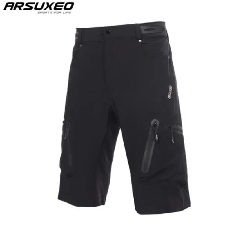 Мужские спортивные шорты ARSUXEO велосипедные для горного велосипеда