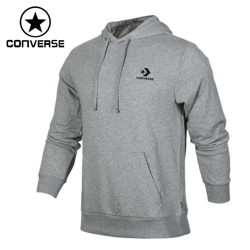 Новое поступление Converse Star Chevron наб Hoodie PO Для мужчин пуловер толстовки Спортивная