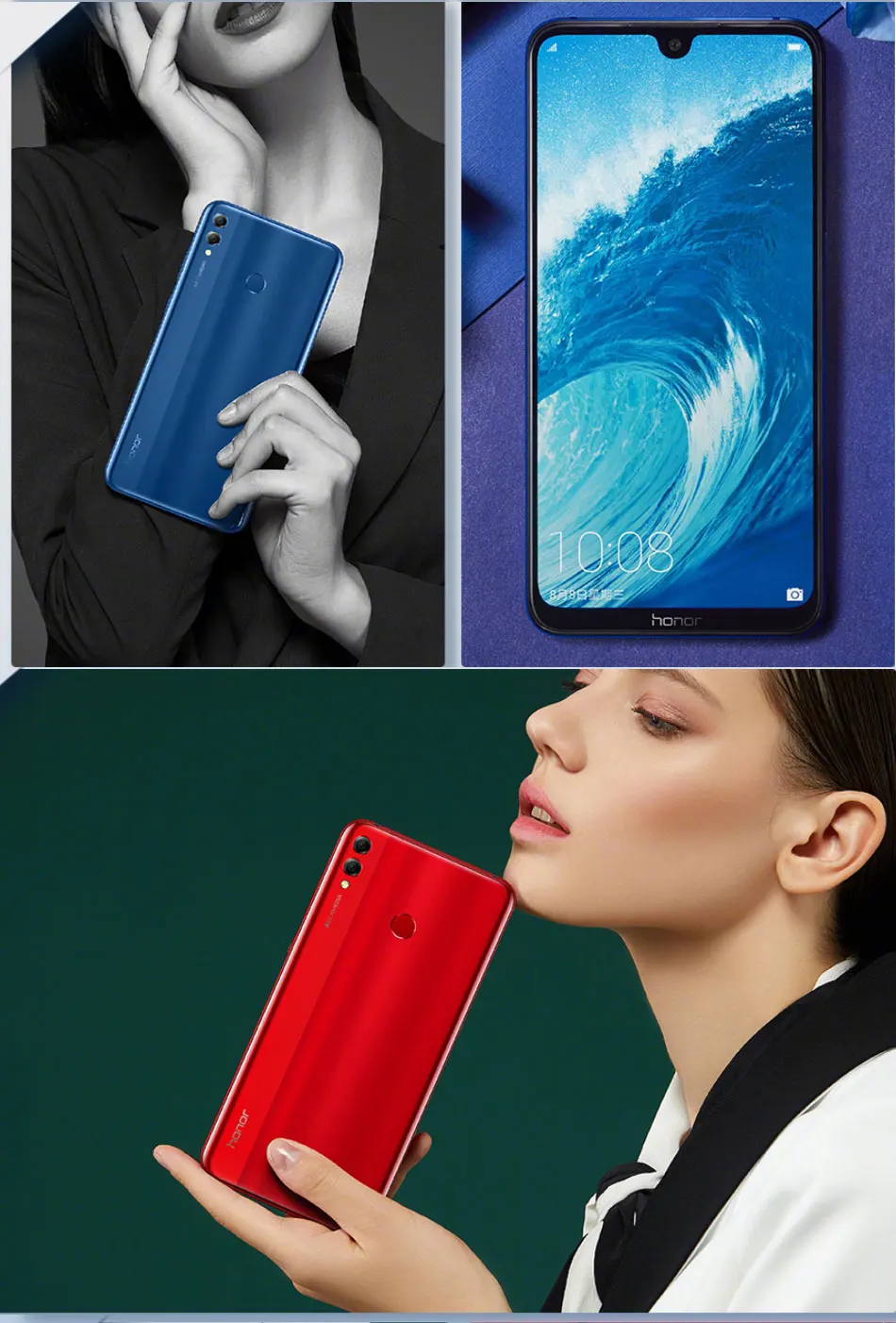 Honor 8X Max, мобильный телефон, 7,12 дюймов, большой экран, OTA, обновление, 5000 мАч, LTE смартфон, 8X Max, Android 8,1, Восьмиядерный экран