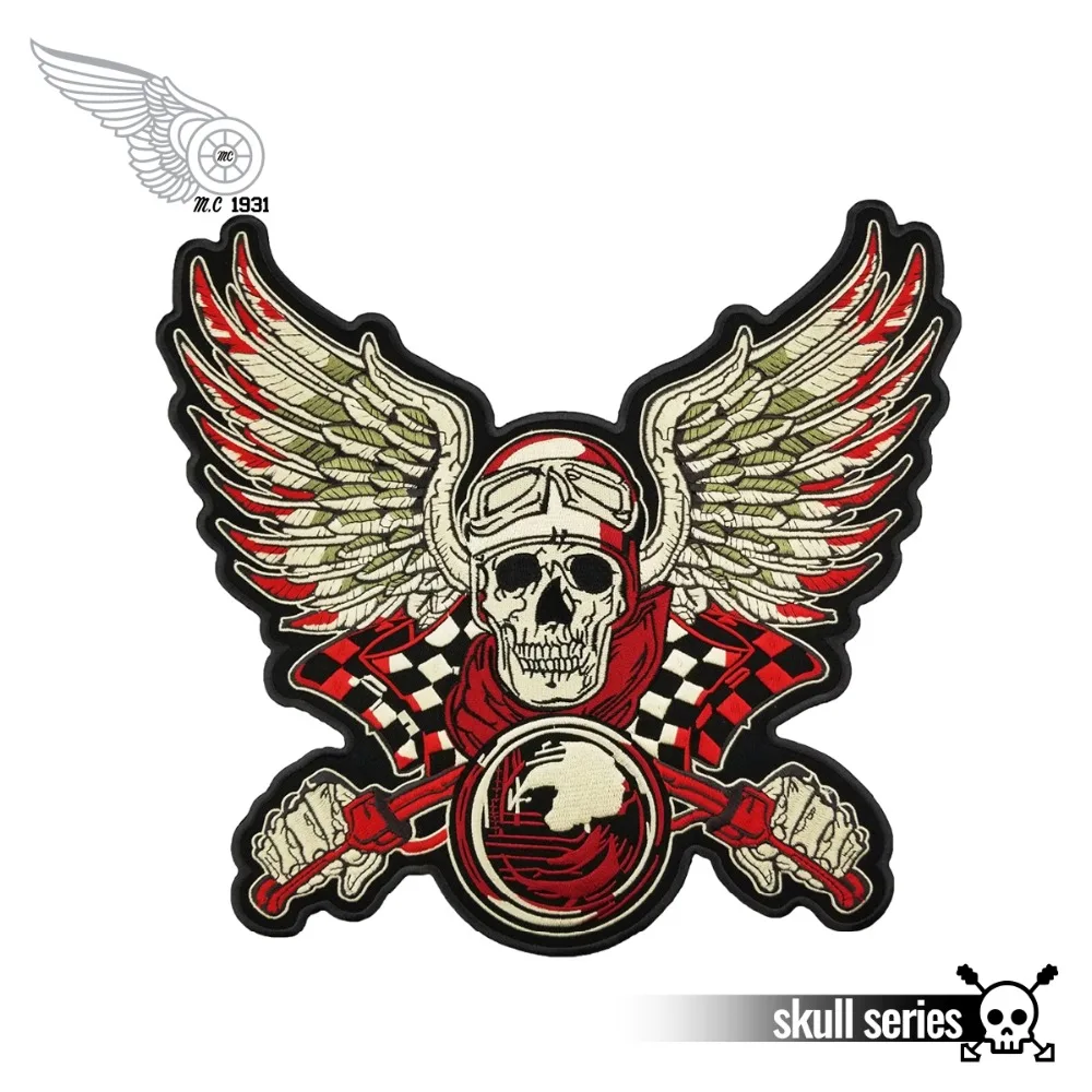 Custom Rider iron-on Aufnäher patch