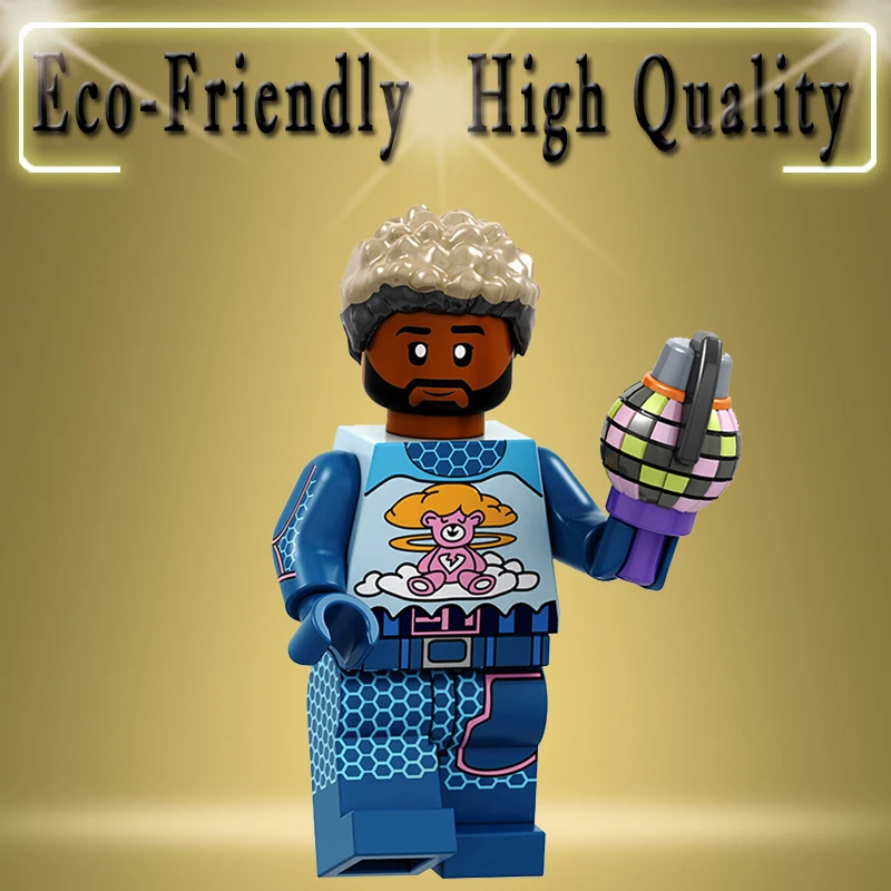 

duplo Building Blocks Game brite gunner Zoey Cuddle Team Leader Tekni que Chromium Leviathan Figure For Children Toys PG1779