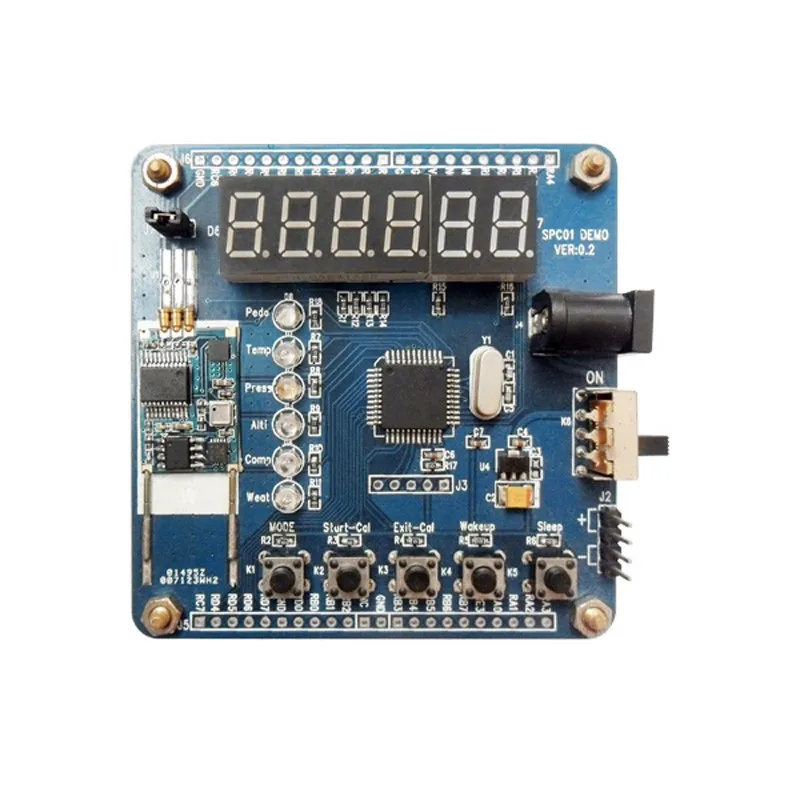 Demo board for SPC02 compass pressure module