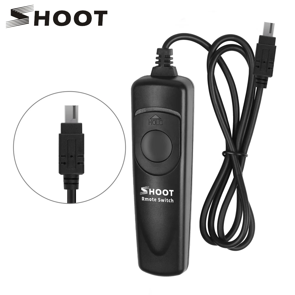 

SHOOT MC-DC2 Remote Shutter Release for Nikon D3200 D3300 D5200 D5100 D3100 D7000 D90 D600 D610 D5000 D5300 SLR Camera Accessory