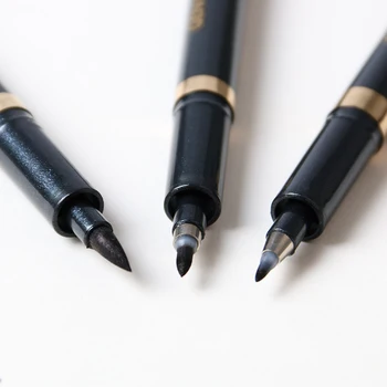 

1PC Calligraphy Soft Brush Neutral Pen Multi Function Pen Office Stationery Supplies Size S M L