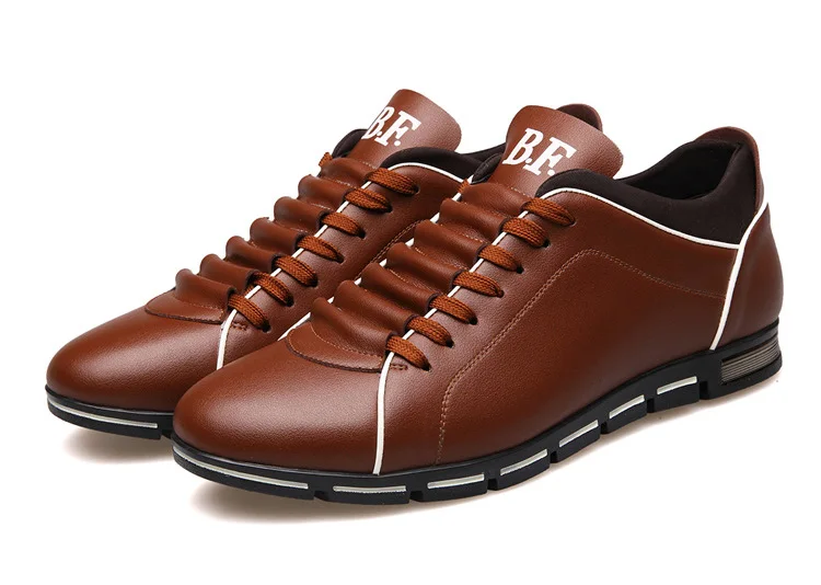Мужская повседневная обувь размера плюс 37-50, модная кожаная обувь для мужчин, обувь на плоской подошве, мужская обувь 39 S, повседневные кроссовки, Прямая поставка