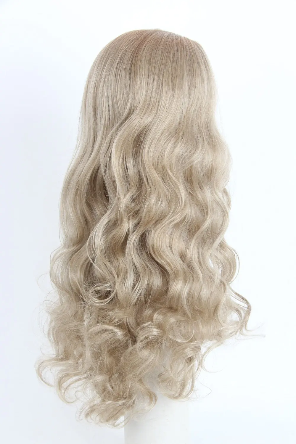 Ccutoo Принцесса Золушка 80 см блонд микс длинные волнистые синтетические волосы партии косплей костюм парики термостойкие волокна