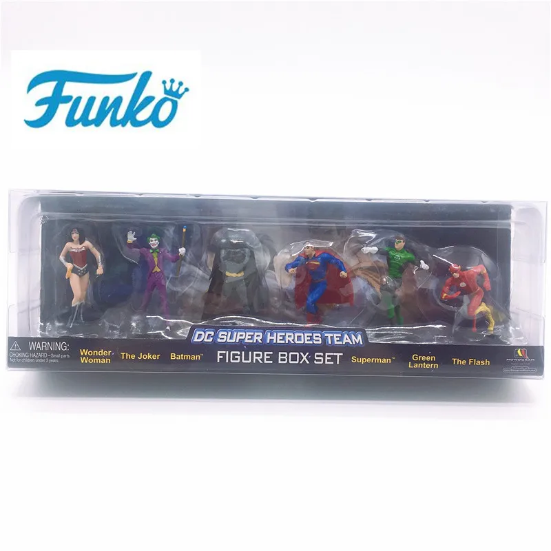 FUNKO POP! DC Wonder Woman Джокер Бэтмен Супермен Зеленый Фонарь вспышка виниловая кукла