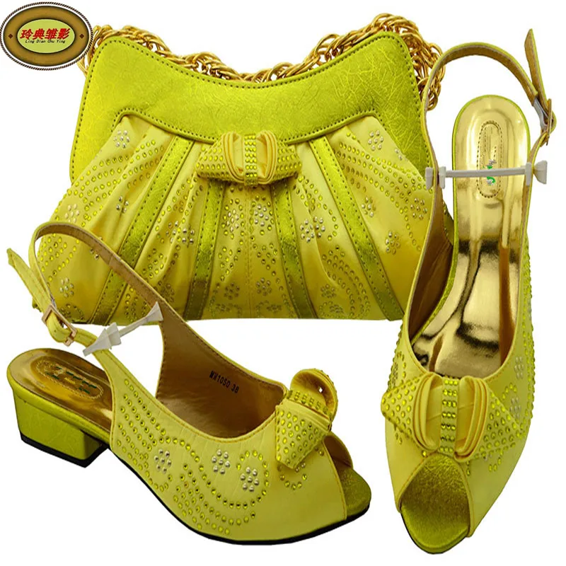 yellow rhinestone heels
