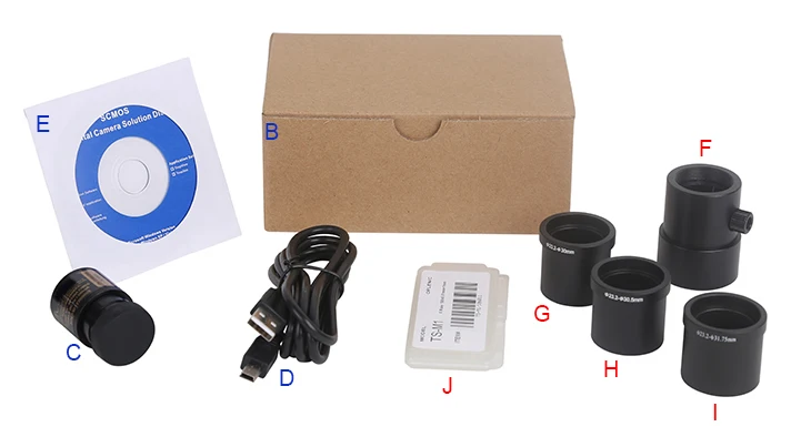 USB7.7 7.7MP Digital Microscope Eyepiece / Microscope eyepiece ...