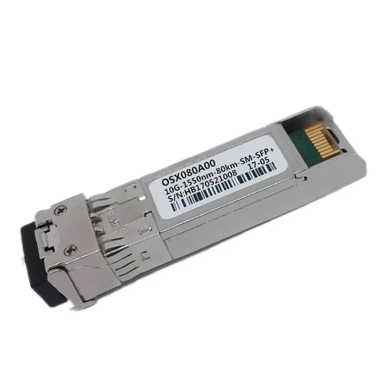 Для huawei OXS080A00 SFP + волоконно-оптический коммутатор модуль 10G-1550nm-80km-SM-SFP + одномодовый волоконный кабель Dupelx LC connnector