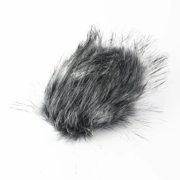 

YIXIANG MIC Outdoor Furry Cover Windscreen Windshield Muff For ZOOM H4N Boya V02 Microphone