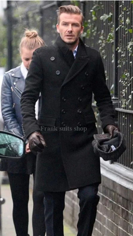 2017 Custom Made New Winter Coat Men Fashion High Quality Double Breasted Long Woolen Peacoat Jacket Mens Pea Coat Male Men Suit Coat Mens Outdoor Coatmens Long Black Coat Aliexpress