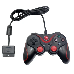 Wired Game Vibration Controller Gamepad For Sony For PS2 Controller Joystick For PlayStation 2