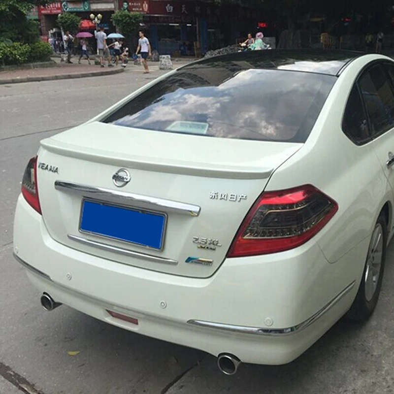 

For Nissan Teana/Altima Car Decoration 2008 2009 2010 2011 2012 ABS Plastic Paint Painting Color Rear Trunk Spoiler