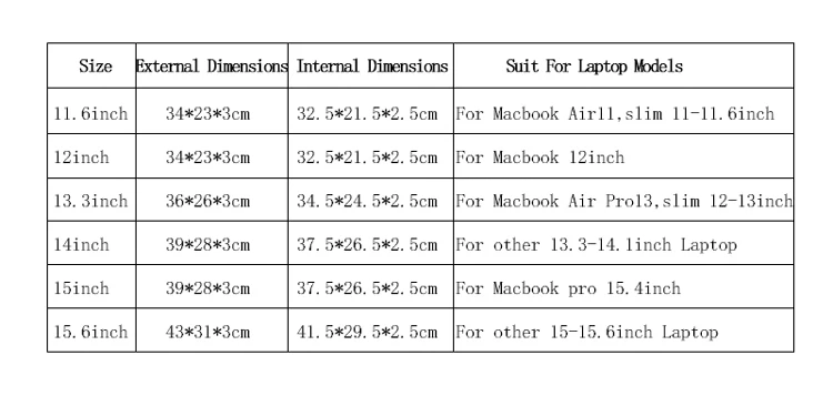 Сумка для ноутбука Macbook Air Pro retina 11 12 13 14 15 15,6 дюймов чехол для ноутбука чехол для планшета Xiaomi Air hp Dell