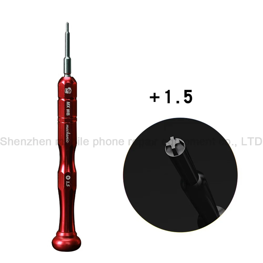 Механик MX 3D партии заголовок отвёртки Professional телефон демонтаж для IPhone IPad отвертка очки часы Ремонт Инструменты - Цвет: 1.5