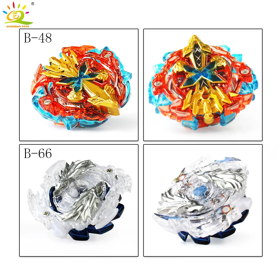 

Burst Tops B48 B66 Fighting Battle Spinning Top Set Beybladelying Launcher Kid Spinner Burst Toys For Boys Children Gifts