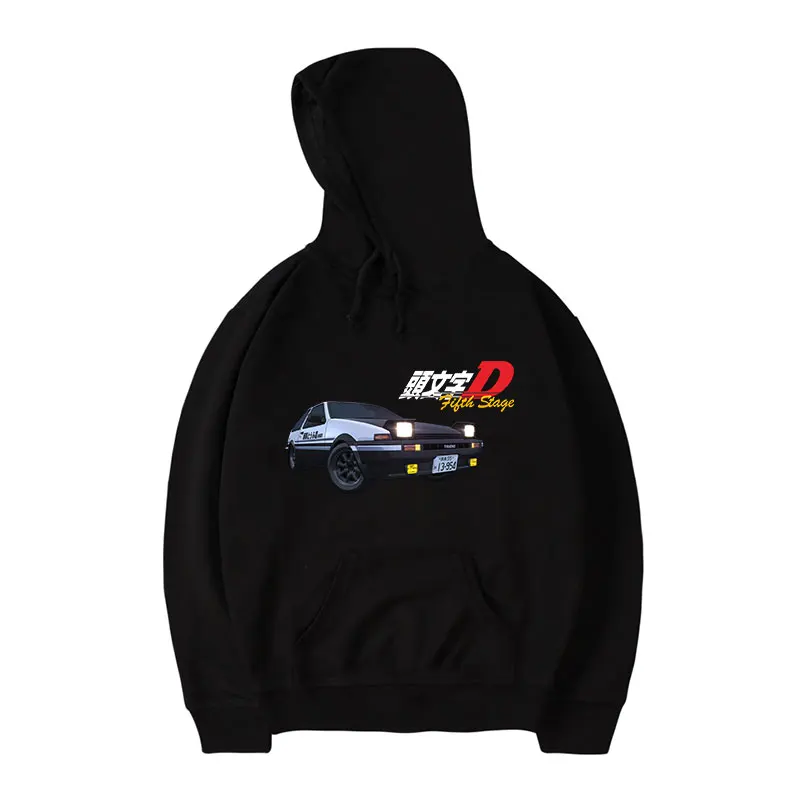 

Толстовки INITIAL D, свитшоты для мужчин и женщин AE86 Initial D, пуловер манга, толстовка, свитшот, уличная одежда на весну и осень, куртка, пальто