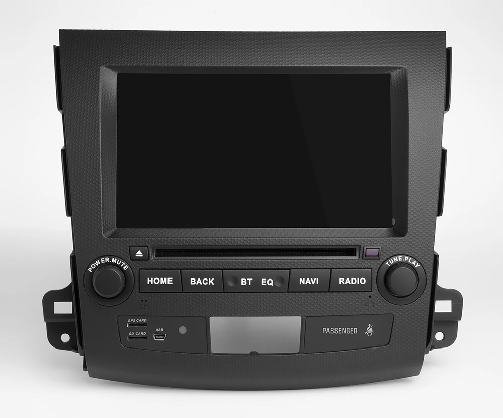 Top IPS DSP Android 9 Car DVD Stereo Player GPS for Mitsubishi Outlander 2007-2012 with wifi BT 21