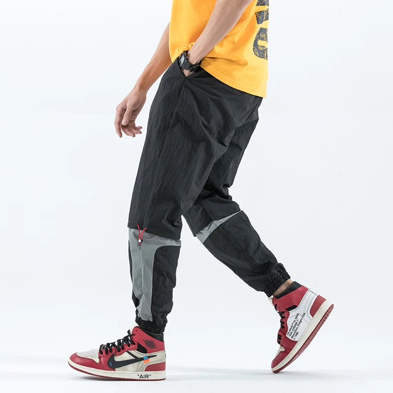 

Men Harem Pant Multi Pocket trousers fashion feet leisure trouser Hip Hop Cargo Pants Streetwear Legged Pants Jogger Pants Plus