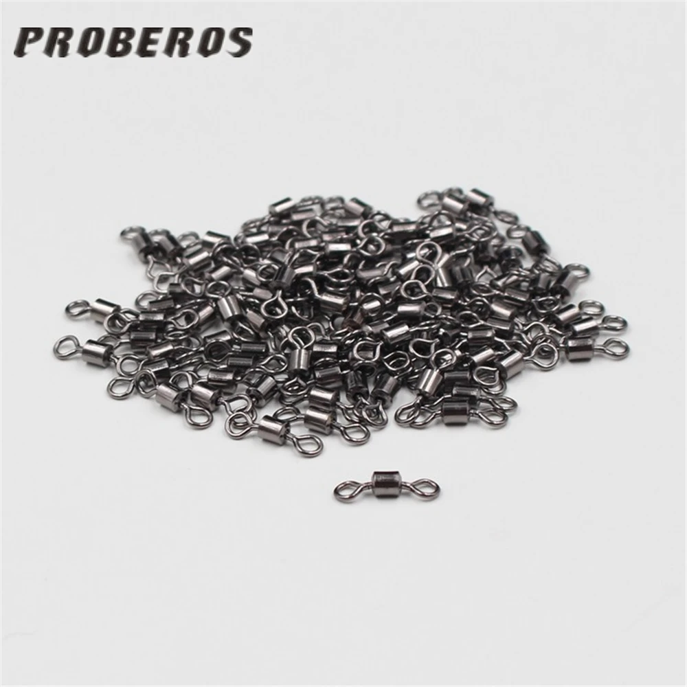 20Pcs Ball Bearing Swivel Solid Rings font b Fishing b font font b float b font