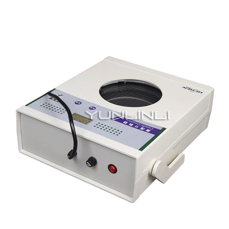 US $64.17 Colony Counter 220v Digital Display Type Semi Automatic Bacterial Tester Bacterial