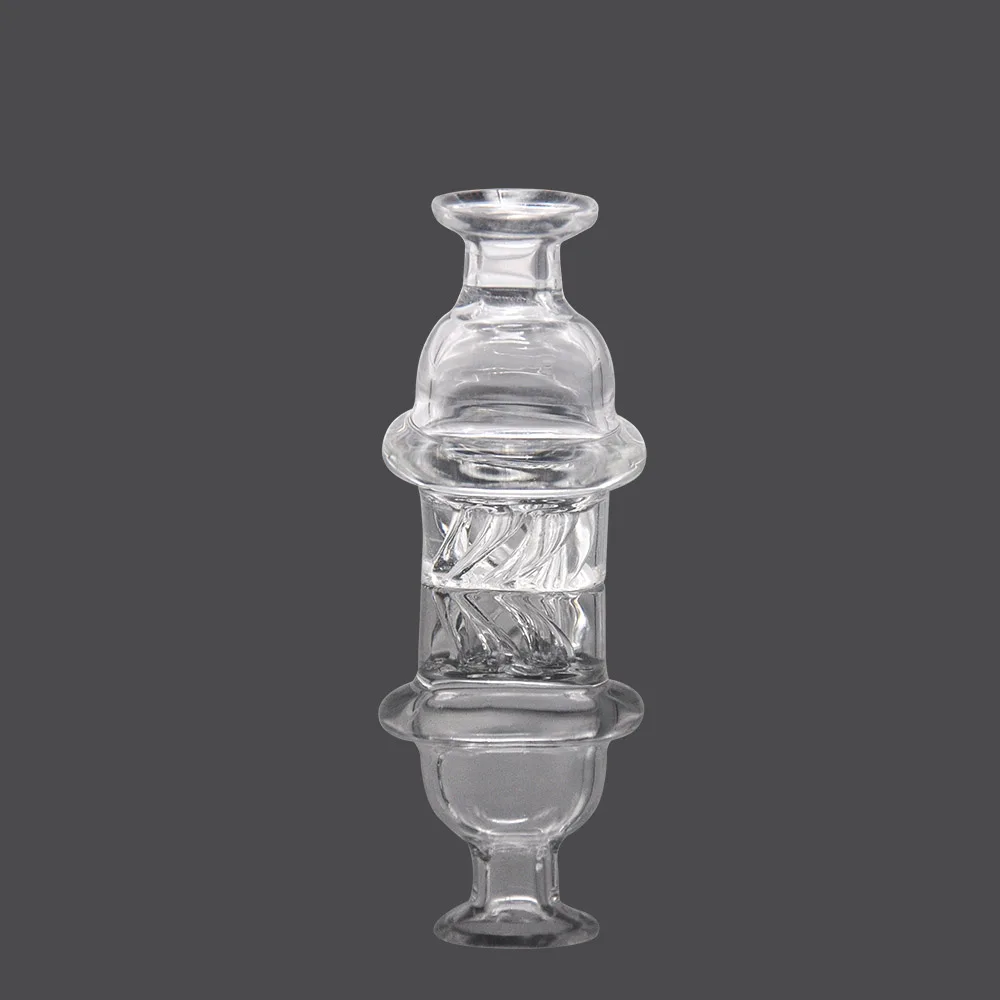 HORNET GTR Bubble Trap стекло Carb 35 мм OD толстый Prex 6 отверстий спин НЛО крышки Terp Жемчуг