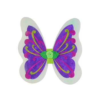 

Lovely Rose Flower Butterfly Angel Fairy Wings Party Girls Halloween Cosplay Props Gift