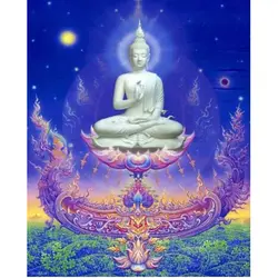 5D DIY алмазная живопись религия Будда кристалл полный квадратный/круглый горный хрусталь Вышивка крестом Алмазная мозаика Искусство Декор