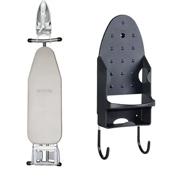 

FUNIQUE Home Supply Blow Dryer Stand Flat Iron Board Holder For Cozmo Hotel Wall Electric Iron Hanger Heat Resistant Iron Shelf