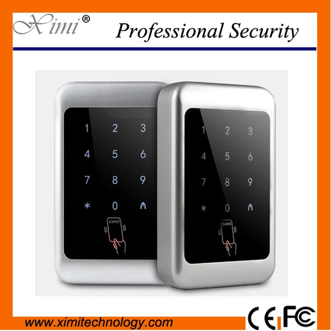 

Free shipping waterproof single door access control 13.56 MF card reader M07-C weigand door access control system