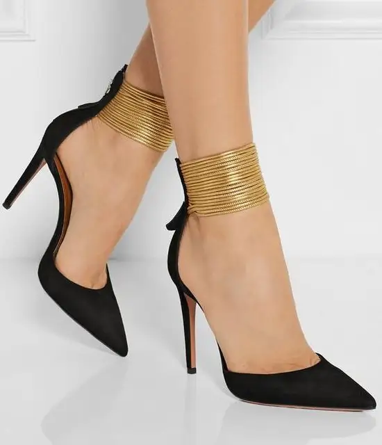 Black High Heel Shoes With Ankle Strap Black High Heel Shoes With Ankle Strap